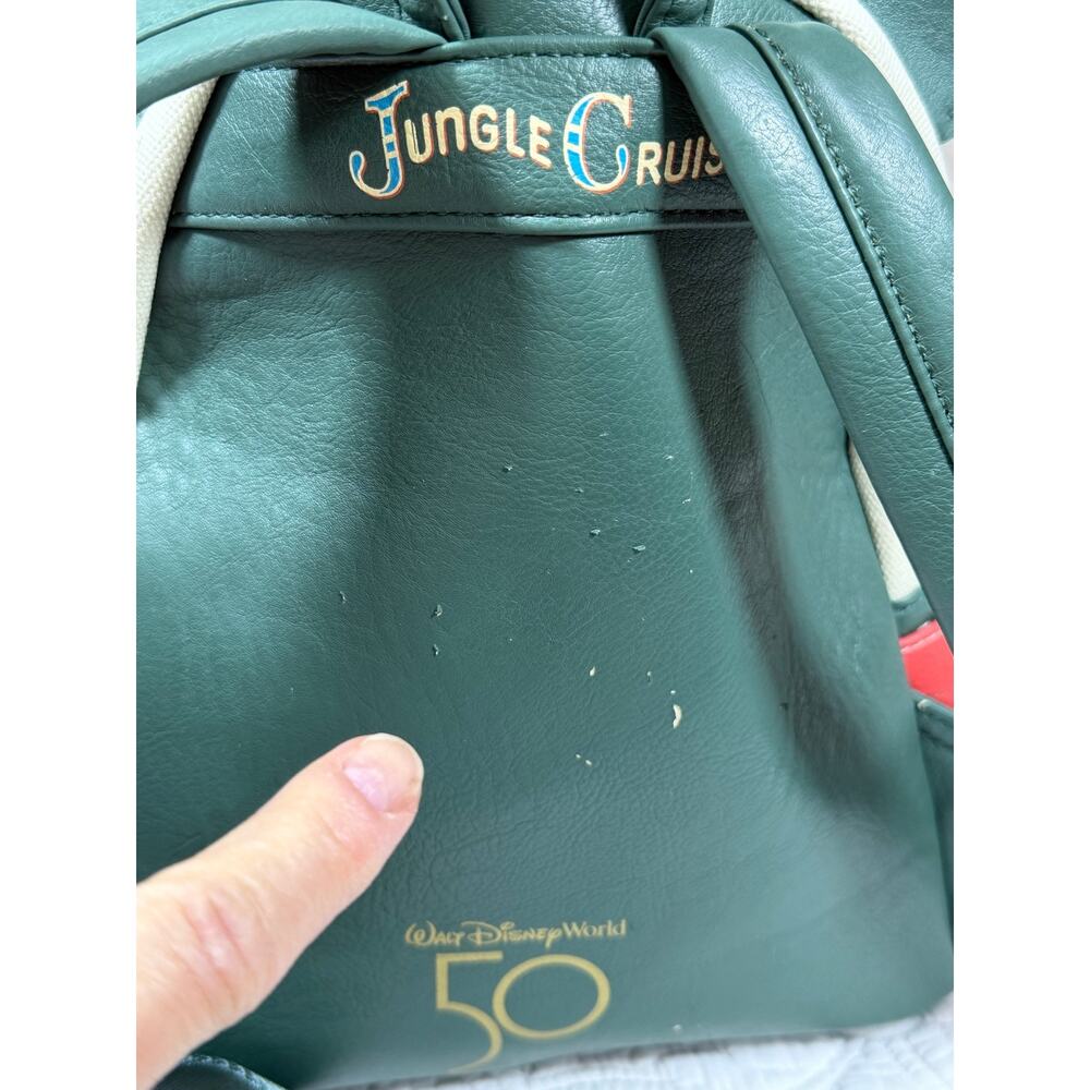 LOUNGEFLY JUNGLE CRUISE KIDS MINI BACKPACK BAG MICKEY MOUSE MAIN ATTRACTION - Picture 5 of 16